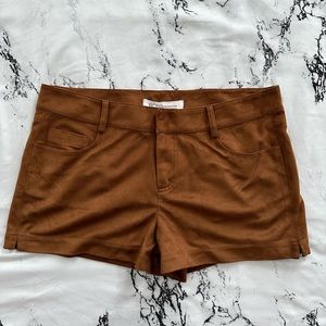 BCBG Generation suede shorts